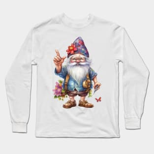 Hippie Gnome #3 Long Sleeve T-Shirt